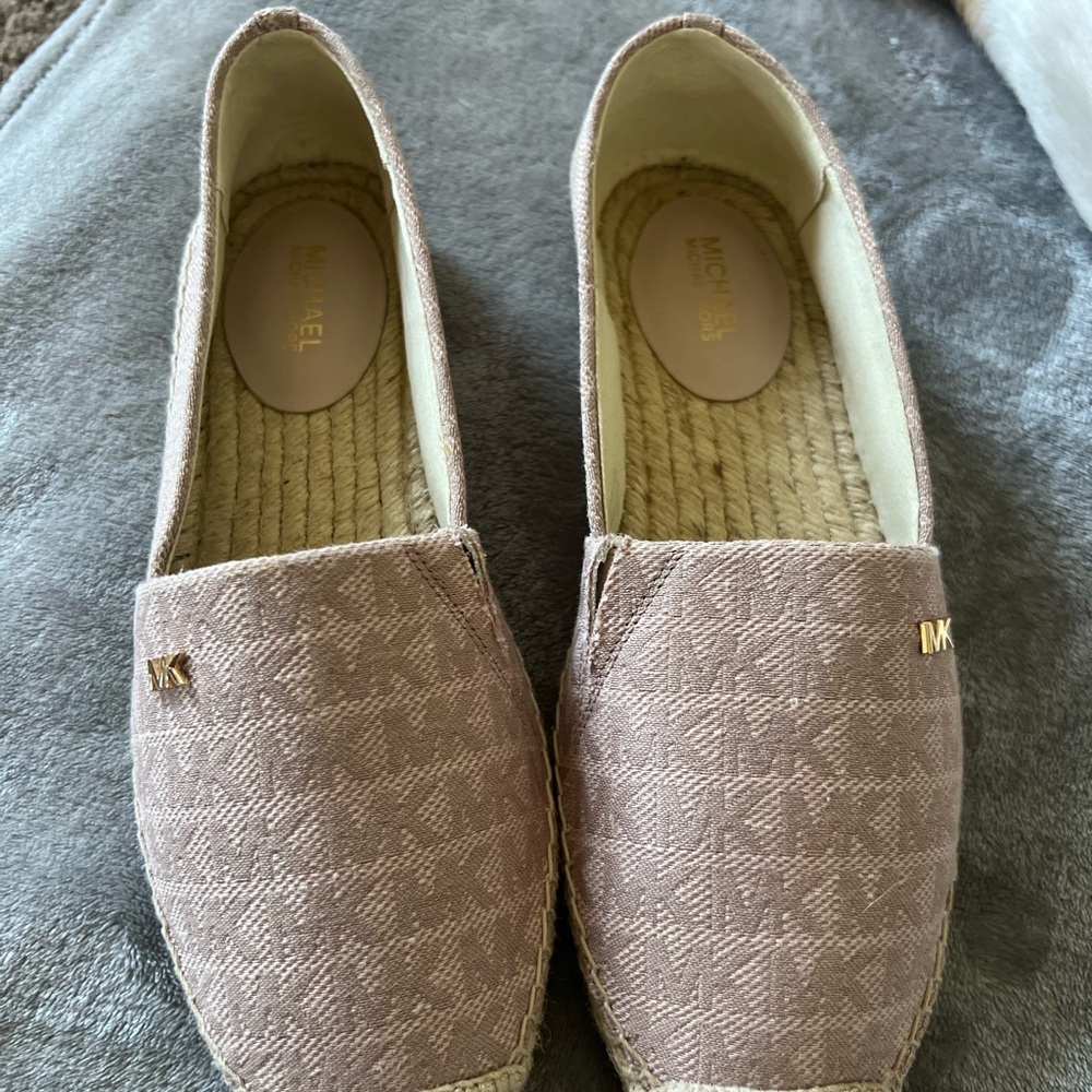Michael Kors Brown Espadrille Loafers
